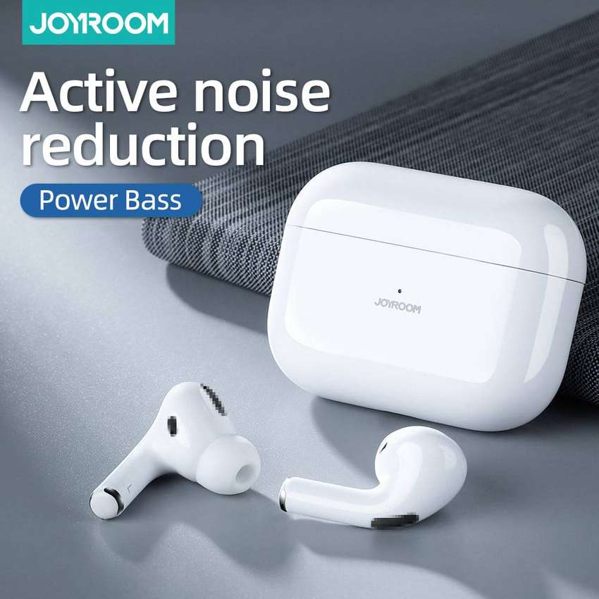 Joyroom Jr-T03s Pro Anc Noise Cancellation With Pop Up Windows Wireless Earbuds Original White