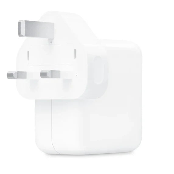 Iphone 35w Uk 3 Pin Dual Type C Fast Charging Pd Adapter