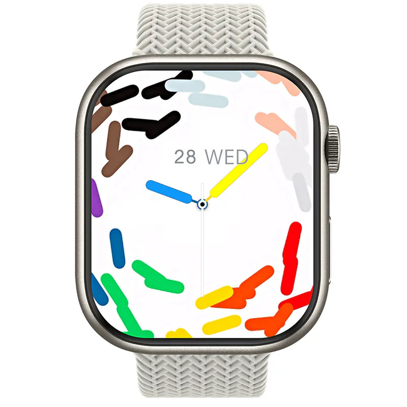 Hk9 Pro Max+ Smartwatch 2.02 Amoled Screen Support Local Music Tws Connection With Wearfit Pro App White