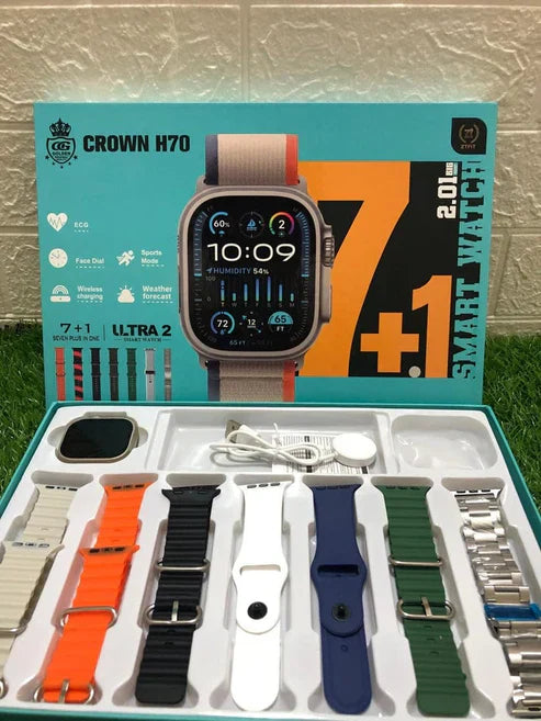 Crown H70 Smart Watch 7+1