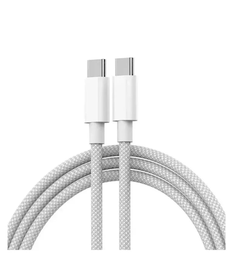 Iphone 16 Pro Max 60w Type C To C Pd Fast Charging Nylon Cable (1m)