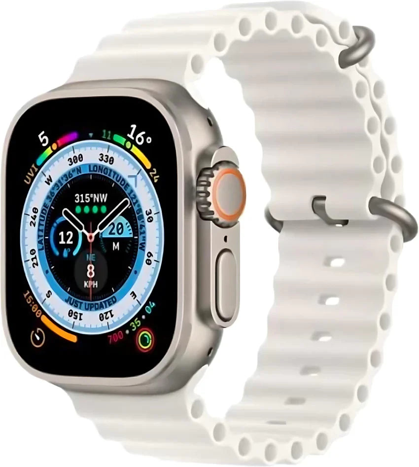 T10 ULTRA 2 SMART WATCHES 2.19 INCH 49MM STRAPS BT CALL WITH HIWATCHPRO APP (GREY)